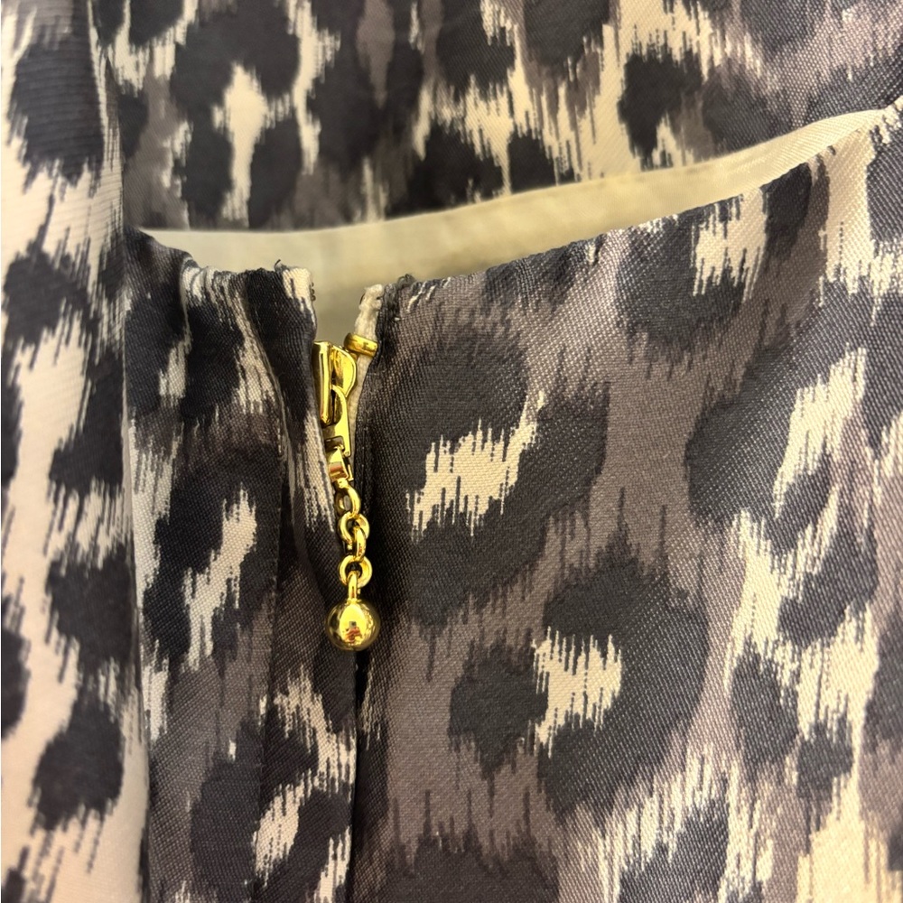 Leopard Print Mini Dress - Picture 3 of 4